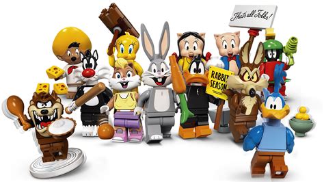 looney tunes lego minifigures